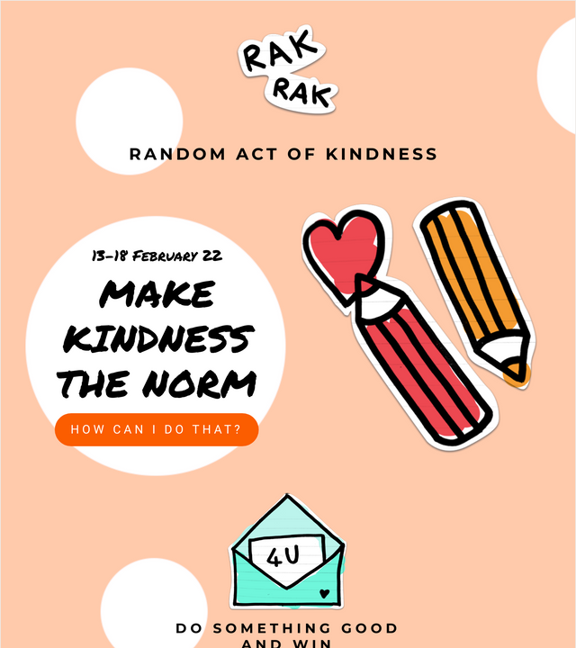 Screenshot of Not for profit kindness campaign template