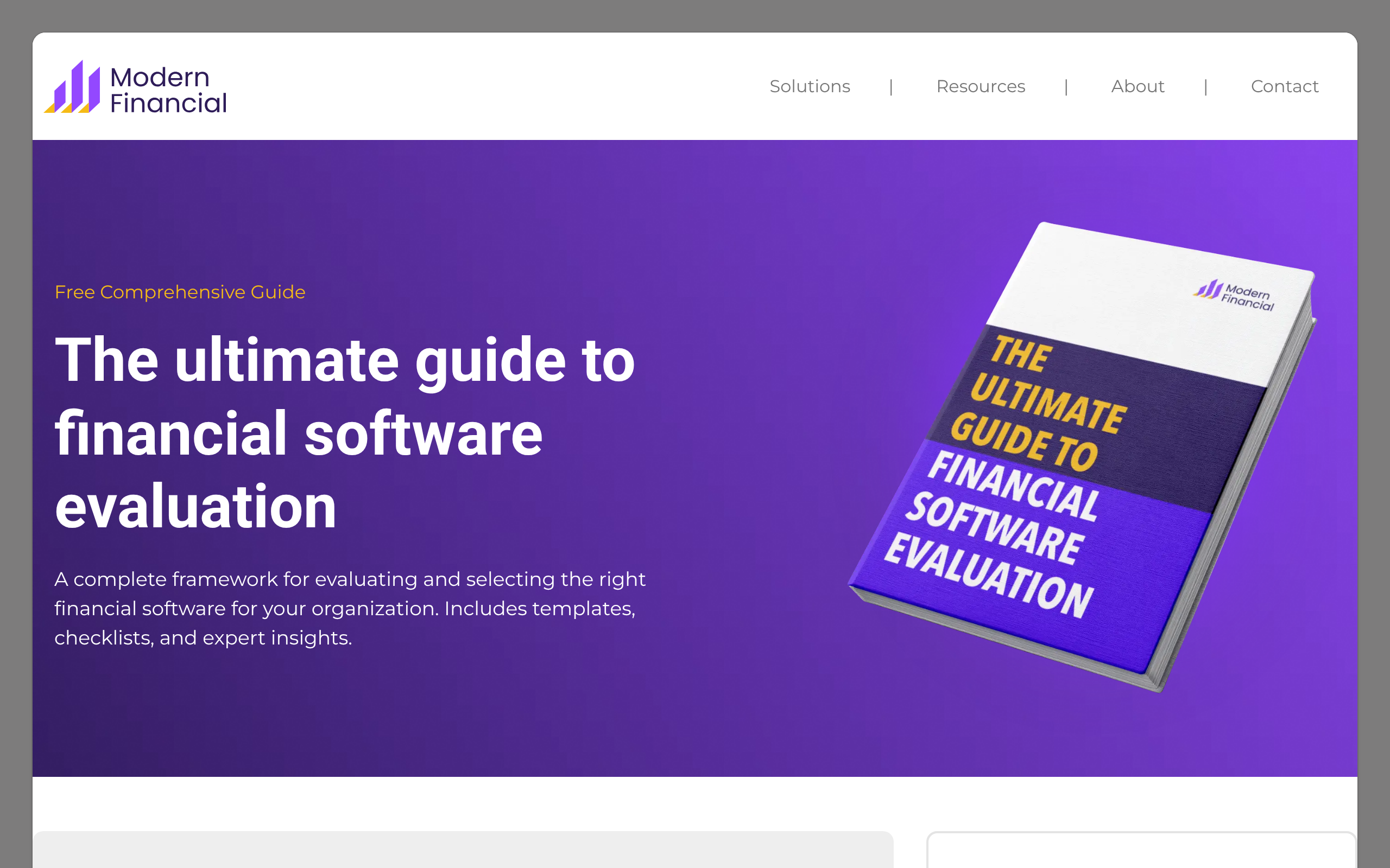Lead Magnet / Download Page