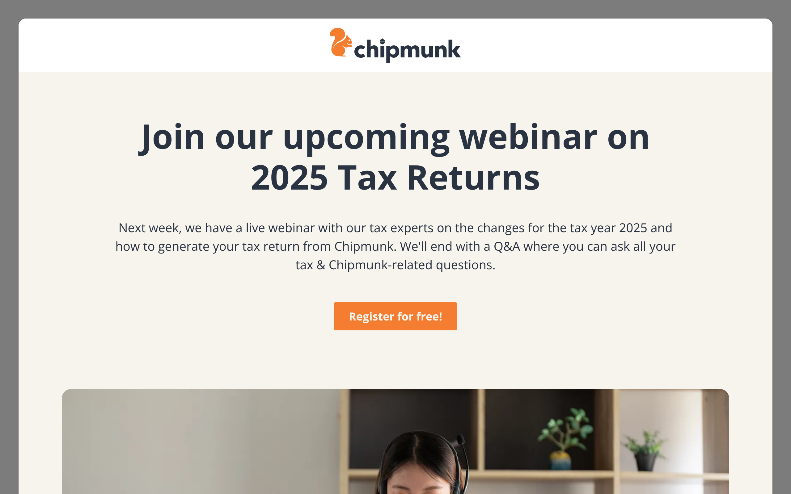 Event/Webinar Registration