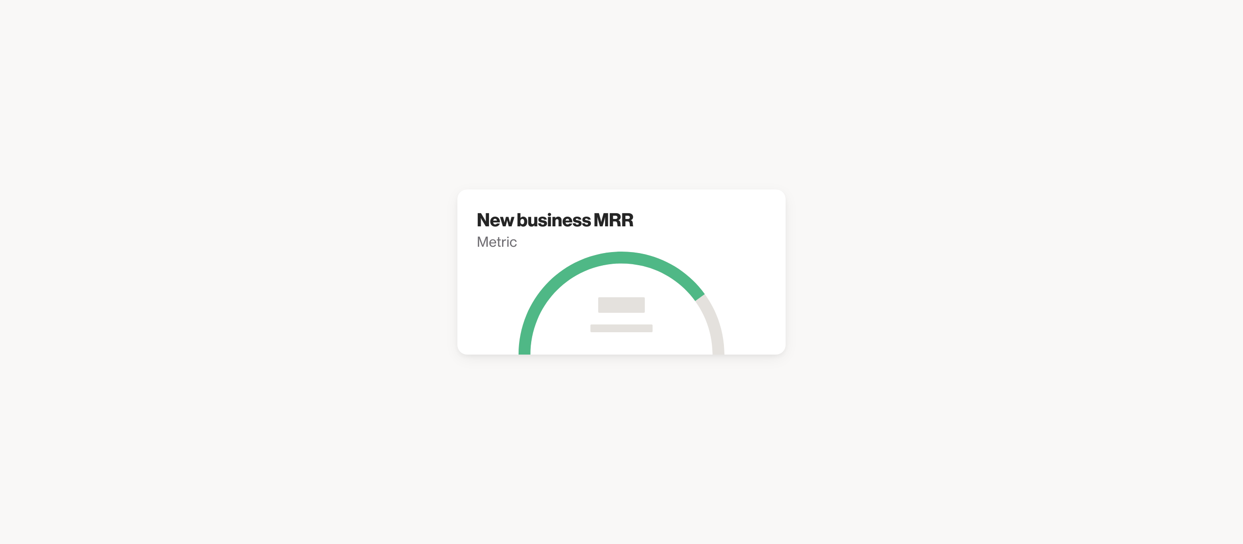 Recurly New Business Metric