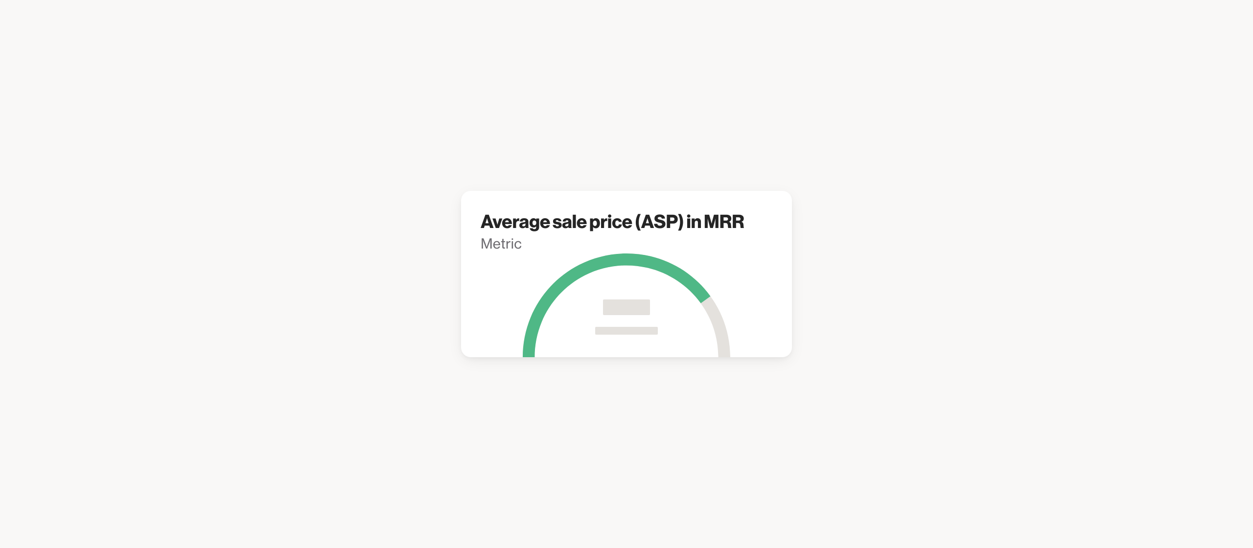 Chargebee average sale price (ASP) in MRR