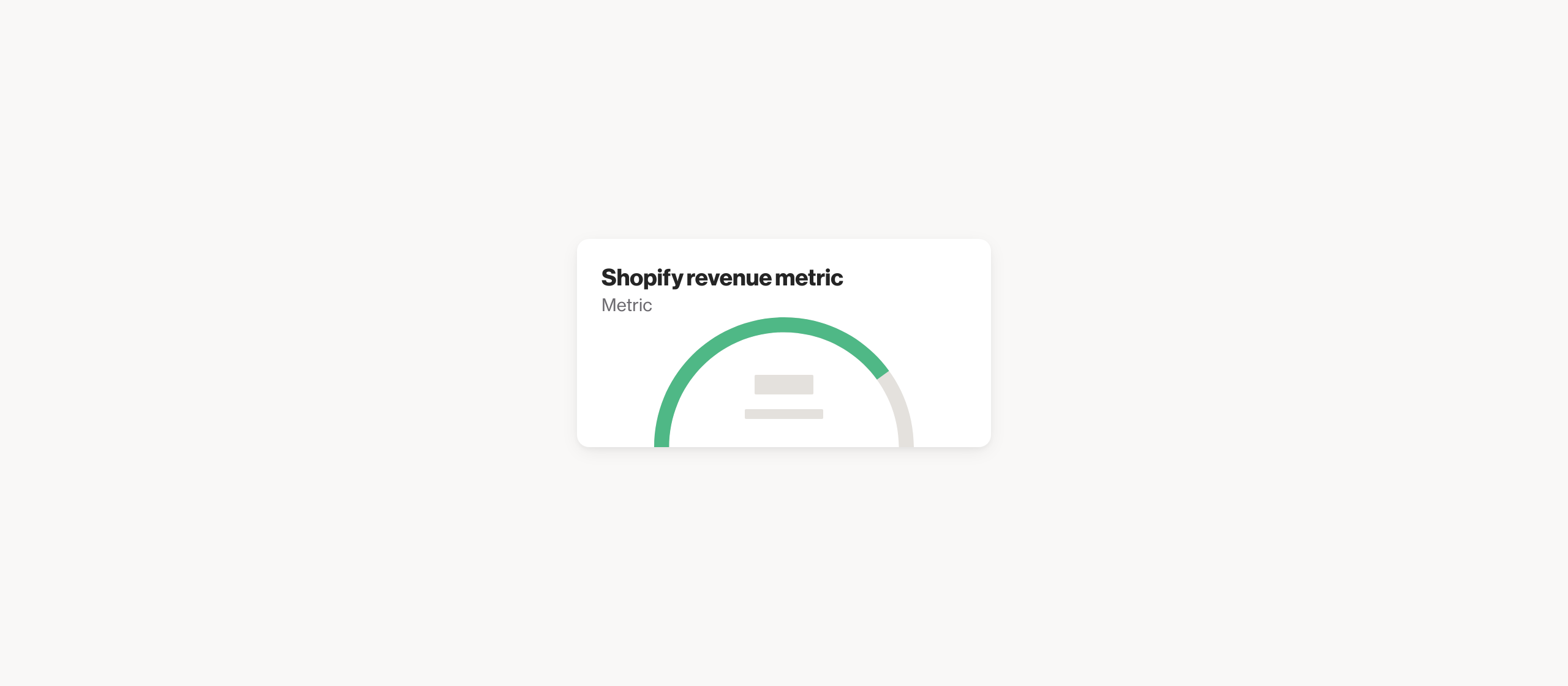Shopify total revenue